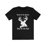 Antlers/Food Short Sleeve Tee