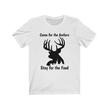 Antlers/Food Short Sleeve Tee