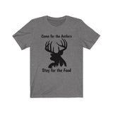 Antlers/Food Short Sleeve Tee