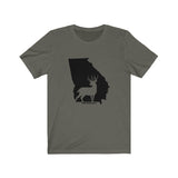 Georgia Deer Short Sleeve Tee