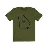 Hunt Georgia -- Black logo