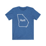 Hunt Georgia -- White logo