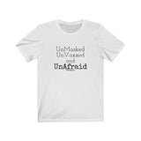 UnAfraid Jersey Short Sleeve Tee