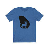Georgia Deer Short Sleeve Tee