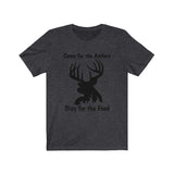 Antlers/Food Short Sleeve Tee