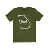Hunt Georgia -- White logo