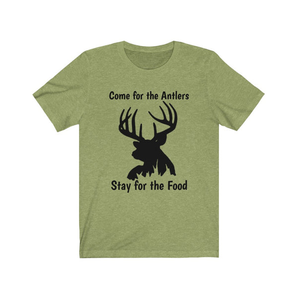 Antlers/Food Short Sleeve Tee