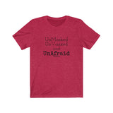 UnAfraid Jersey Short Sleeve Tee